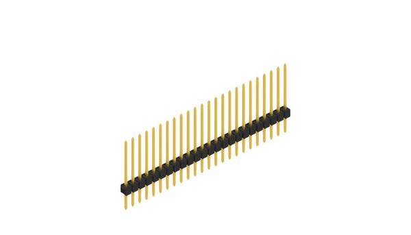 Fischer Elektronik Stiftleiste (Standard) Anzahl Reihen: 1 10046743 10St.