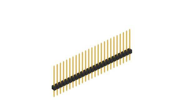 Fischer Elektronik Stiftleiste (Standard) Anzahl Reihen: 1 10046746 10St.