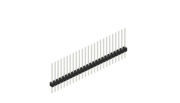 Fischer Elektronik Stiftleiste (Standard) Anzahl Reihen: 1 10046749 10St.