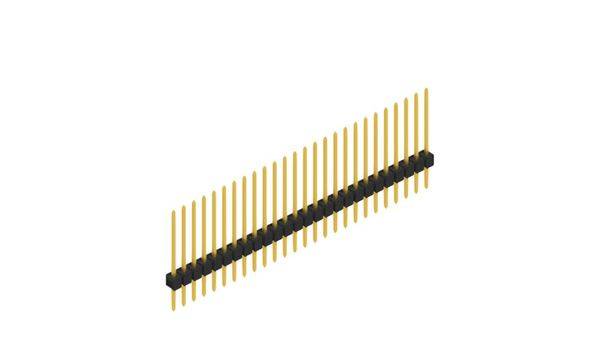 Fischer Elektronik Stiftleiste (Standard) Anzahl Reihen: 1 10046750 10St.