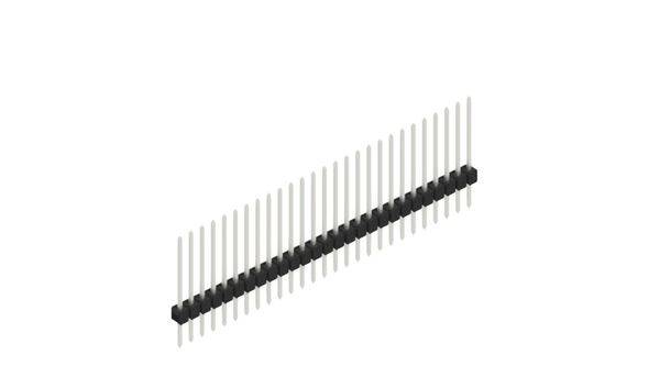 Fischer Elektronik Stiftleiste (Standard) Anzahl Reihen: 1 10046755 10St.