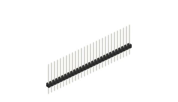 Fischer Elektronik Stiftleiste (Standard) Anzahl Reihen: 1 10046758 10St.