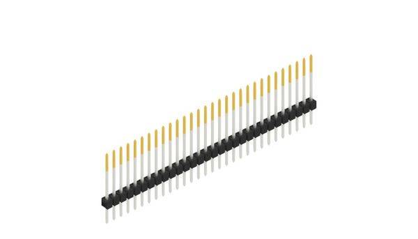 Fischer Elektronik Stiftleiste (Standard) Anzahl Reihen: 1 10046764 10St.