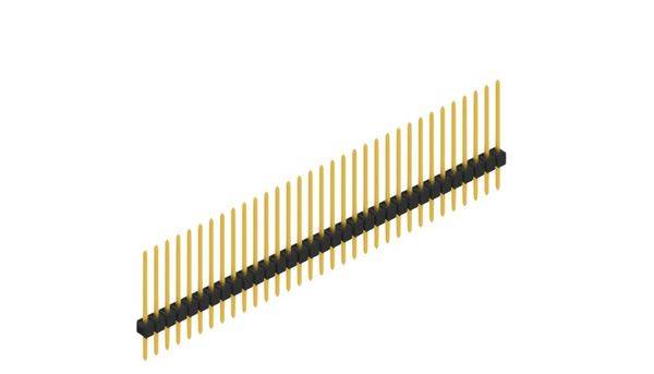 Fischer Elektronik Stiftleiste (Standard) Anzahl Reihen: 1 10046773 10St.
