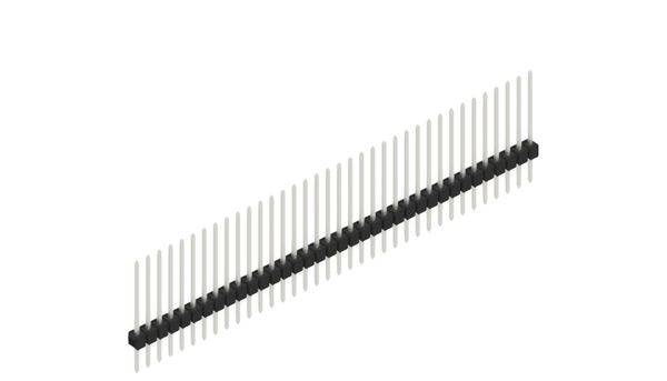 Fischer Elektronik Stiftleiste (Standard) Anzahl Reihen: 1 10046785 10St.