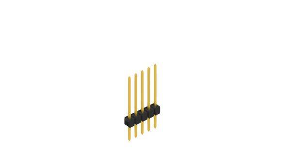 Fischer Elektronik Stiftleiste (Standard) Anzahl Reihen: 1 10046683 10St.
