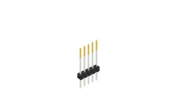 Fischer Elektronik Stiftleiste (Standard) Anzahl Reihen: 1 10046684 10St.