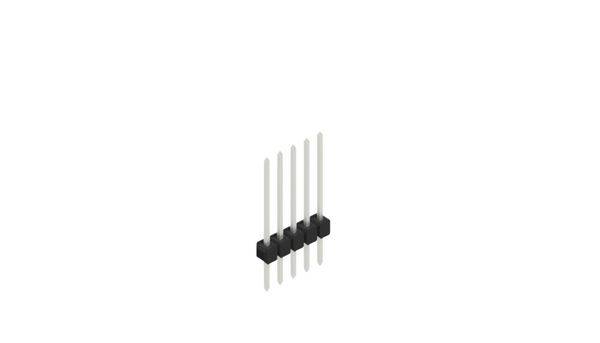 Fischer Elektronik Stiftleiste (Standard) Anzahl Reihen: 1 10046685 10St.