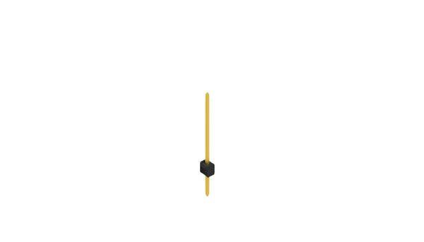 Fischer Elektronik Stiftleiste (Standard) Anzahl Reihen: 1 10046786 10St.