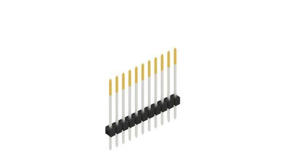 Fischer Elektronik Stiftleiste (Standard) Anzahl Reihen: 1 10046819 10St.