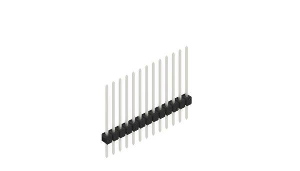 Fischer Elektronik Stiftleiste (Standard) Anzahl Reihen: 1 10046827 10St.