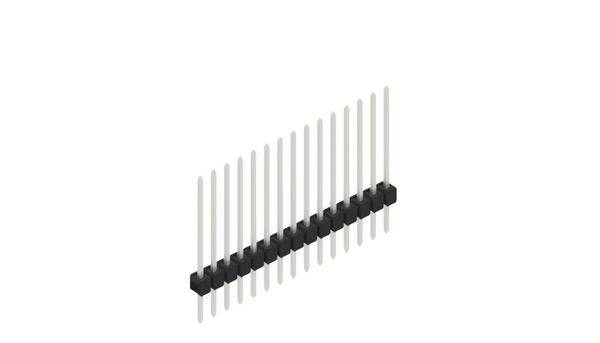 Fischer Elektronik Stiftleiste (Standard) Anzahl Reihen: 1 10046834 10St.