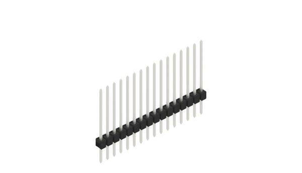 Fischer Elektronik Stiftleiste (Standard) Anzahl Reihen: 1 10046837 10St.