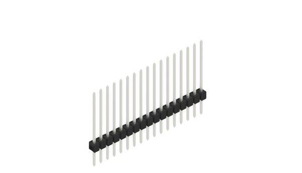 Fischer Elektronik Stiftleiste (Standard) Anzahl Reihen: 1 10046840 10St.