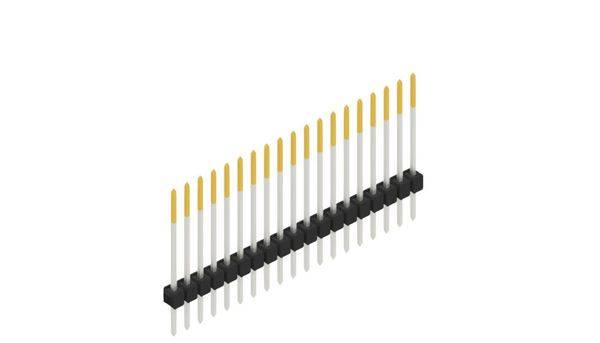 Fischer Elektronik Stiftleiste (Standard) Anzahl Reihen: 1 10046846 10St.
