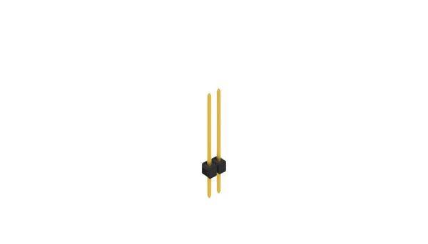 Fischer Elektronik Stiftleiste (Standard) Anzahl Reihen: 1 10046790 10St.