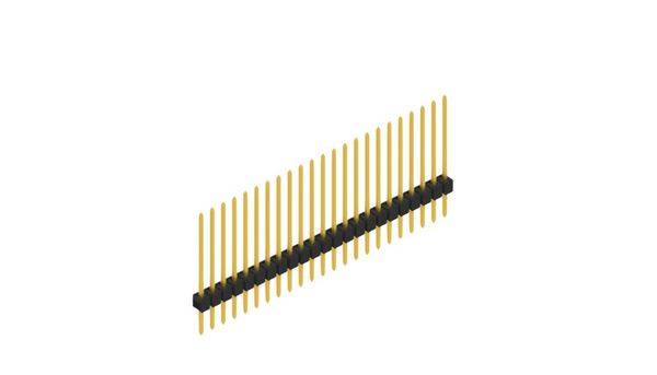 Fischer Elektronik Stiftleiste (Standard) Anzahl Reihen: 1 10046858 10St.