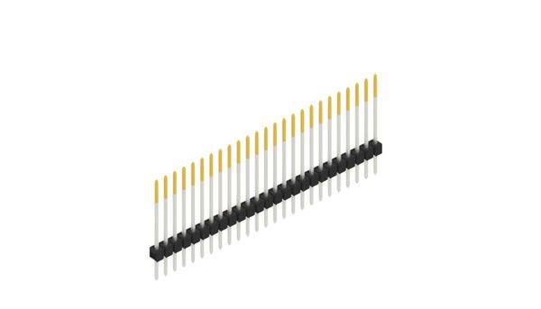 Fischer Elektronik Stiftleiste (Standard) Anzahl Reihen: 1 10046866 10St.