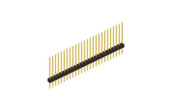 Fischer Elektronik Stiftleiste (Standard) Anzahl Reihen: 1 10046868 10St.