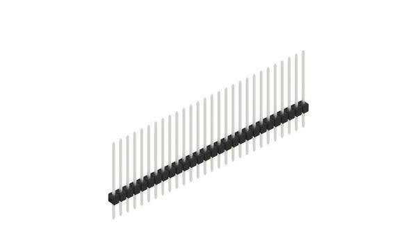 Fischer Elektronik Stiftleiste (Standard) Anzahl Reihen: 1 10046876 10St.