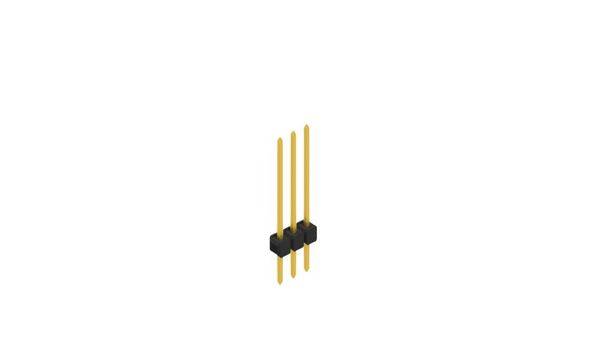 Fischer Elektronik Stiftleiste (Standard) Anzahl Reihen: 1 10046793 10St.