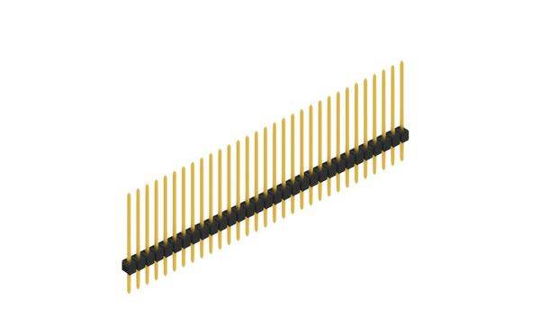 Fischer Elektronik Stiftleiste (Standard) Anzahl Reihen: 1 10046883 10St.