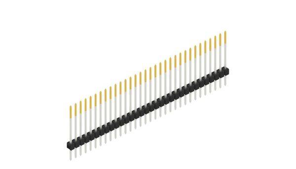 Fischer Elektronik Stiftleiste (Standard) Anzahl Reihen: 1 10046888 10St.