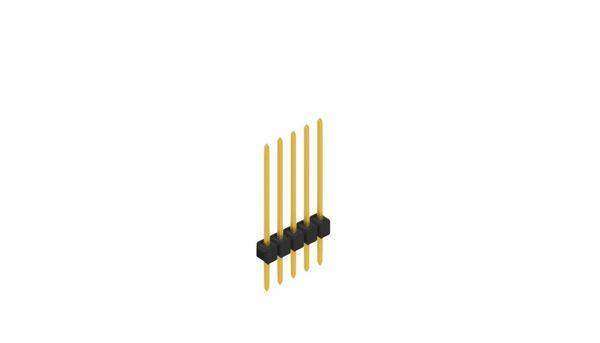 Fischer Elektronik Stiftleiste (Standard) Anzahl Reihen: 1 10046798 10St.