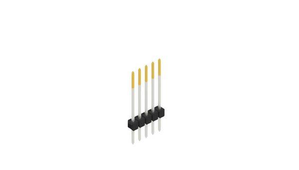 Fischer Elektronik Stiftleiste (Standard) Anzahl Reihen: 1 10046800 10St.