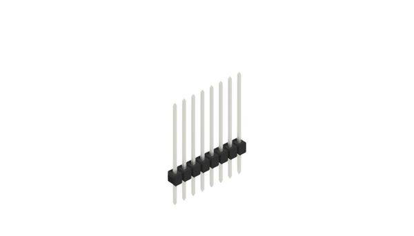 Fischer Elektronik Stiftleiste (Standard) Anzahl Reihen: 1 10046811 10St.