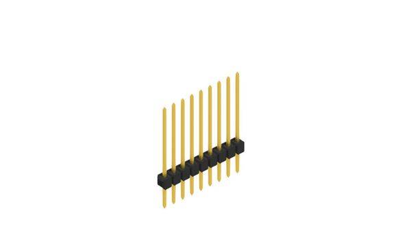 Fischer Elektronik Stiftleiste (Standard) Anzahl Reihen: 1 10046812 10St.