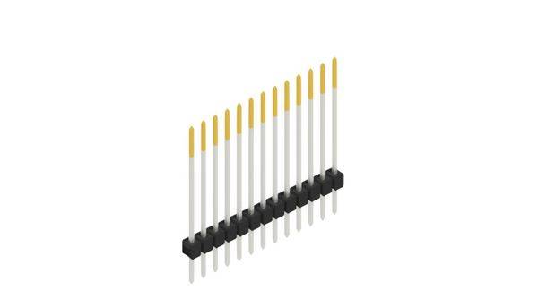 Fischer Elektronik Stiftleiste (Standard) Anzahl Reihen: 1 10046945 10St.