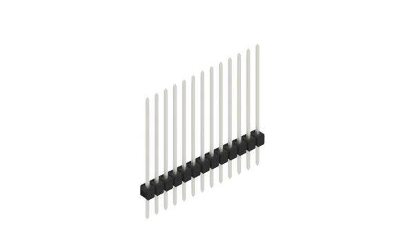 Fischer Elektronik Stiftleiste (Standard) Anzahl Reihen: 1 10046946 10St.