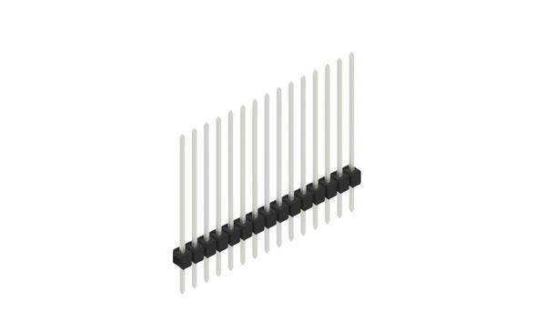 Fischer Elektronik Stiftleiste (Standard) Anzahl Reihen: 1 10046953 10St.