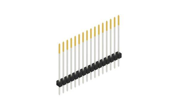 Fischer Elektronik Stiftleiste (Standard) Anzahl Reihen: 1 10046955 10St.