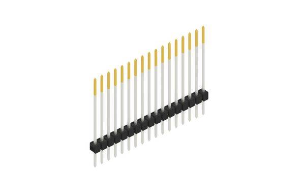 Fischer Elektronik Stiftleiste (Standard) Anzahl Reihen: 1 10046958 10St.