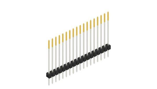Fischer Elektronik Stiftleiste (Standard) Anzahl Reihen: 1 10046962 10St.