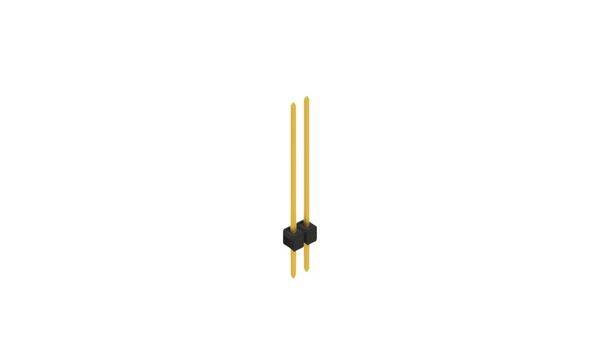 Fischer Elektronik Stiftleiste (Standard) Anzahl Reihen: 1 10046907 10St.