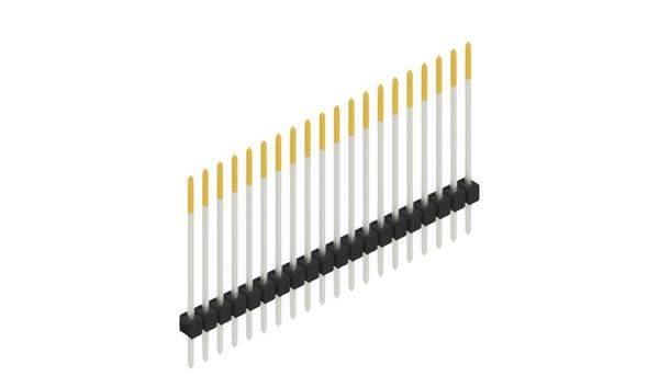 Fischer Elektronik Stiftleiste (Standard) Anzahl Reihen: 1 10046968 10St.