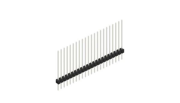 Fischer Elektronik Stiftleiste (Standard) Anzahl Reihen: 1 10046976 10St.