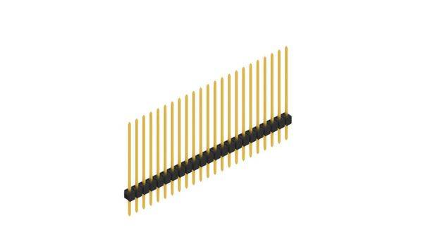 Fischer Elektronik Stiftleiste (Standard) Anzahl Reihen: 1 10046977 10St.