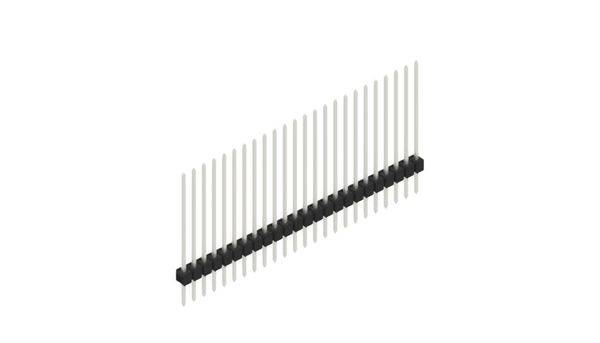 Fischer Elektronik Stiftleiste (Standard) Anzahl Reihen: 1 10046983 10St.