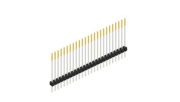 Fischer Elektronik Stiftleiste (Standard) Anzahl Reihen: 1 10046985 10St.
