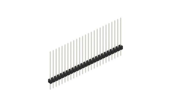 Fischer Elektronik Stiftleiste (Standard) Anzahl Reihen: 1 10046986 10St.