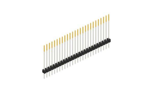 Fischer Elektronik Stiftleiste (Standard) Anzahl Reihen: 1 10046988 10St.