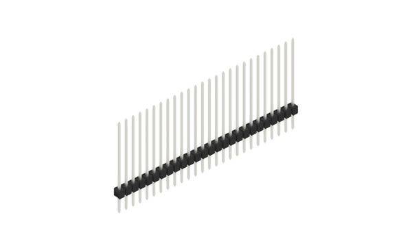 Fischer Elektronik Stiftleiste (Standard) Anzahl Reihen: 1 10046989 10St.