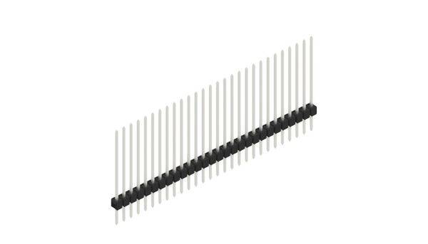 Fischer Elektronik Stiftleiste (Standard) Anzahl Reihen: 1 10046996 10St.
