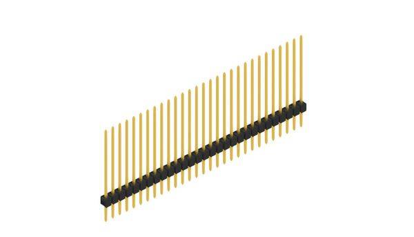 Fischer Elektronik Stiftleiste (Standard) Anzahl Reihen: 1 10046997 10St.