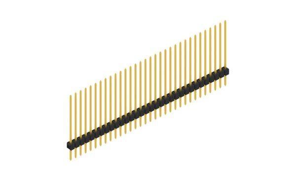 Fischer Elektronik Stiftleiste (Standard) Anzahl Reihen: 1 10047007 10St.