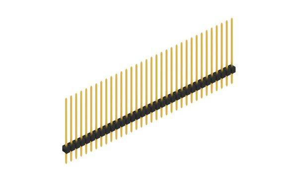 Fischer Elektronik Stiftleiste (Standard) Anzahl Reihen: 1 10047013 10St.